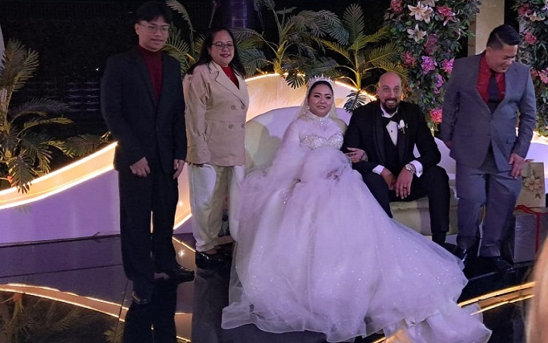 صلاح محمد و ديان كريستيني