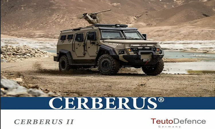 يقال إن Cerberus II يعتمد على Sentry APC من الشركة المصنعة الكندية Inkas )