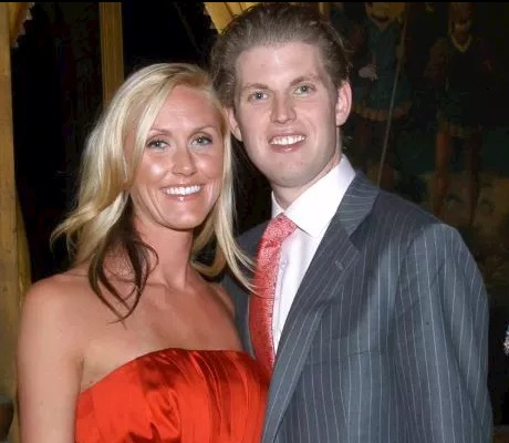 لارا ترامب وزوجها